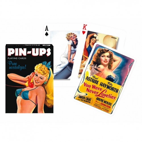 Carti de joc de colectie cu tema "Pin-Ups, Pure nostalgia!" Carti de joc de colectie cu tema "Pin-Ups, Pure nostalgia!"